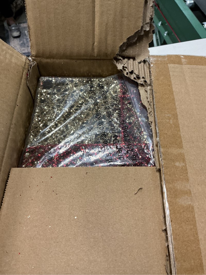 Condition photo showing New/Like New for VINGLI Christmas Lighted Gift Boxes Set of 3 with Plug, Weather Proof Nestable Present Boxes Ornament Home Decor Pre-lit 60 LED Lights Pre-Secured Bowknot for Indoor or Outdoor Christmas Decorations Golden