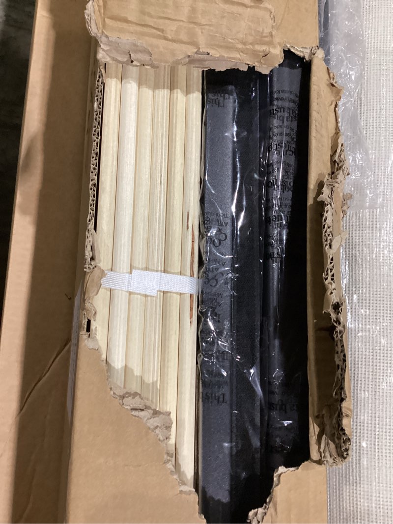 Condition photo showing Good Condition for zinus arnav metal platform bed frame, wood slat support, no box spring needed, easy assembly, black, king