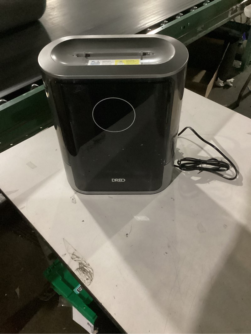 Condition photo showing As Is for DREO 8L Smart Humidifier Large Room 600ft², HM717S, 80H Runtime Supersized Warm and Cool Mist Humidifiers for Bedroom Baby, 28dB Quiet Air Humidifier for Plants Indoor, Home, Whole House, Silver