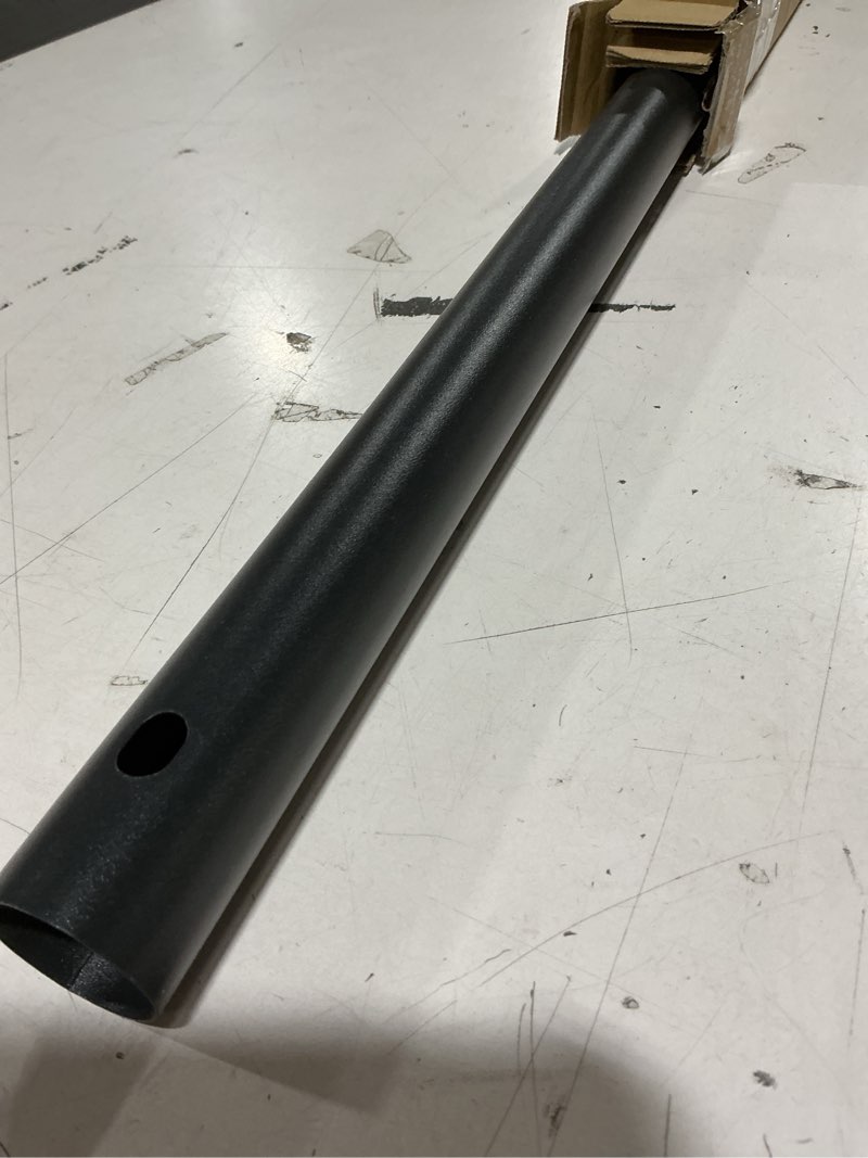 Condition photo showing New/Like New for 1 pack 1.5'' dia umbrella replacement lower pole, heavy steel patio umbrella bottom pole replacement, 1.7 mm thickness, no bullet buckle outdoor black 33.5''