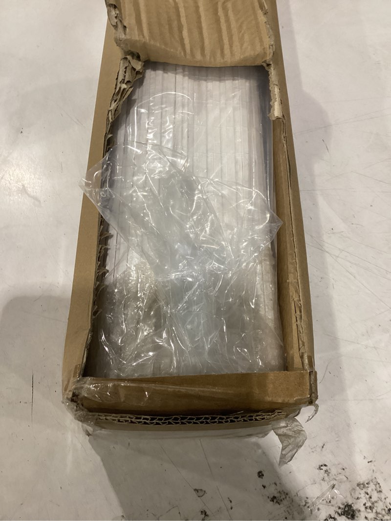 Condition photo showing Good Condition for cordless bamboo roman shades, 31×64 in, alpine ivory | wide bamboo strip weaving technique, high light-blocking capacity, high level of privacy protection ?room darkening?alpine ivory 31" w × 64" h