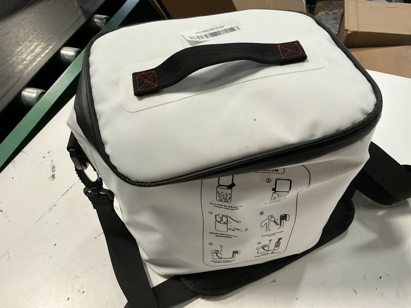 Condition photo showing As Is for ice machine for knee after surgery - programmable cold therapy machine, portable ice therapy with quiet pump, digital timer, 12hrs cooling for knee replacement recovery & sports injury pain relief