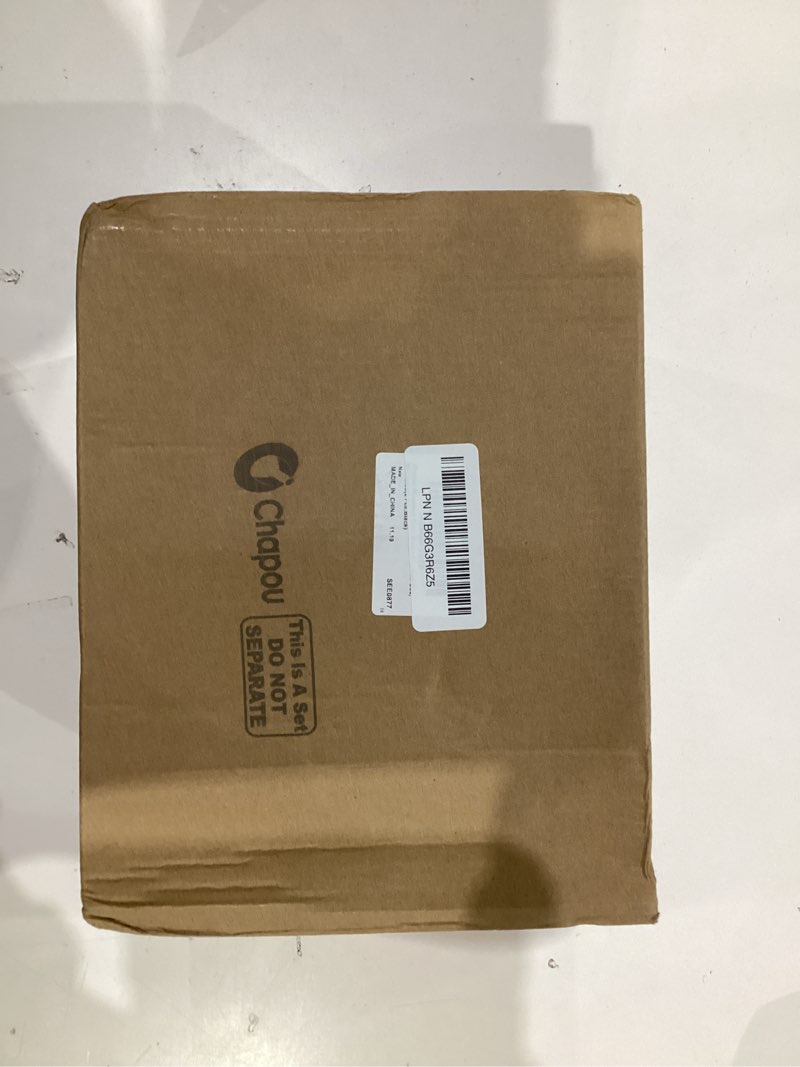Condition photo showing New/Like New for 2 Pcs Recessed Floor Outlet 4. 72" x 4. 72" x 3. 94" 2-Gang with 4. 8a USB Chargers 20 Amp Floor Receptacles Round Hidden Outlet Kit Electrical Waterproof Box, Etl Listed (Black) 2 Black