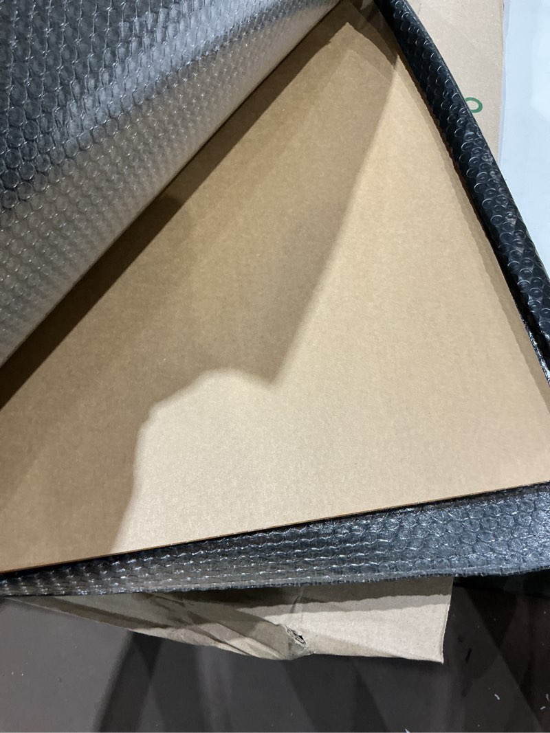 Condition photo showing Good Condition for 18 x 24 inch clear acrylic sheets 1/8 inch thick - 2 pack transparent plexiglass plastic cast panels for diy craft projects, signs, display cases - easy to cut with laser, saw or hand tools 1 18x24" 1/8"thick