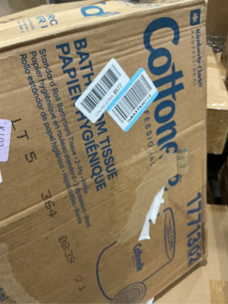 Condition photo showing New/Like New for cottonelle professional standard roll bulk toilet paper (17713), 2-ply, white (60 rolls of 451 sheets, 27,060 sheet total) 451 sheet (pack of 60)
