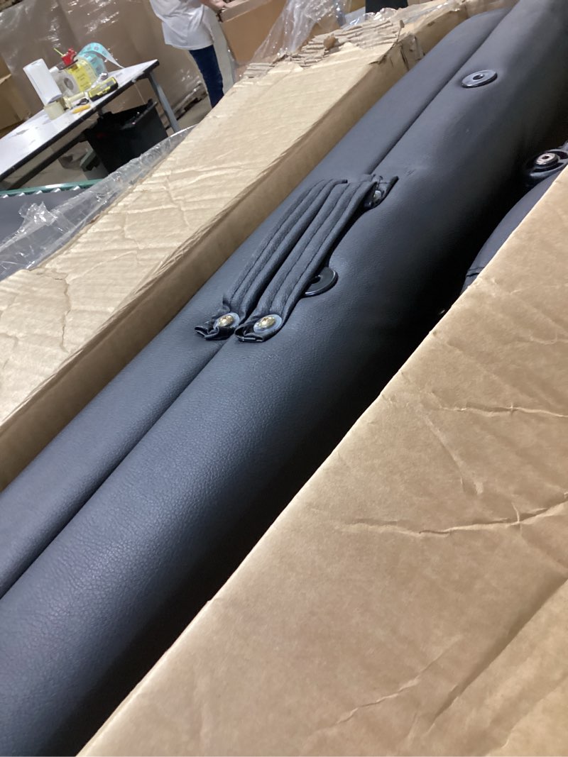 Condition photo showing Good Condition for civama Massage Table Massage Bed Portable, 29 LBs Light Weight 2 Section Foldable Tattoo Bed Facial Care Spa Lash Bed Height Adjustable Sturdy Wooden Frame with Accessories Carrying Bag, Black Black (Wood Leg)