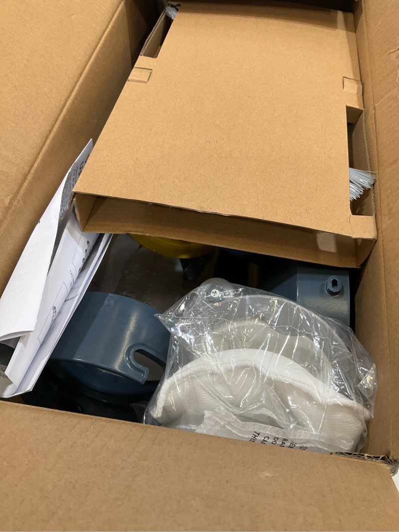 Condition photo showing Good Condition for vucaki 5-in-1 cordless pool vacuum with 14" 8-wheel vacuum head,10.8ft telescopic pole, 18.9gpm suction, 70min runtime, ipx8 waterproof, pool vacuum cleaner for inground & above ground pools and spas blue