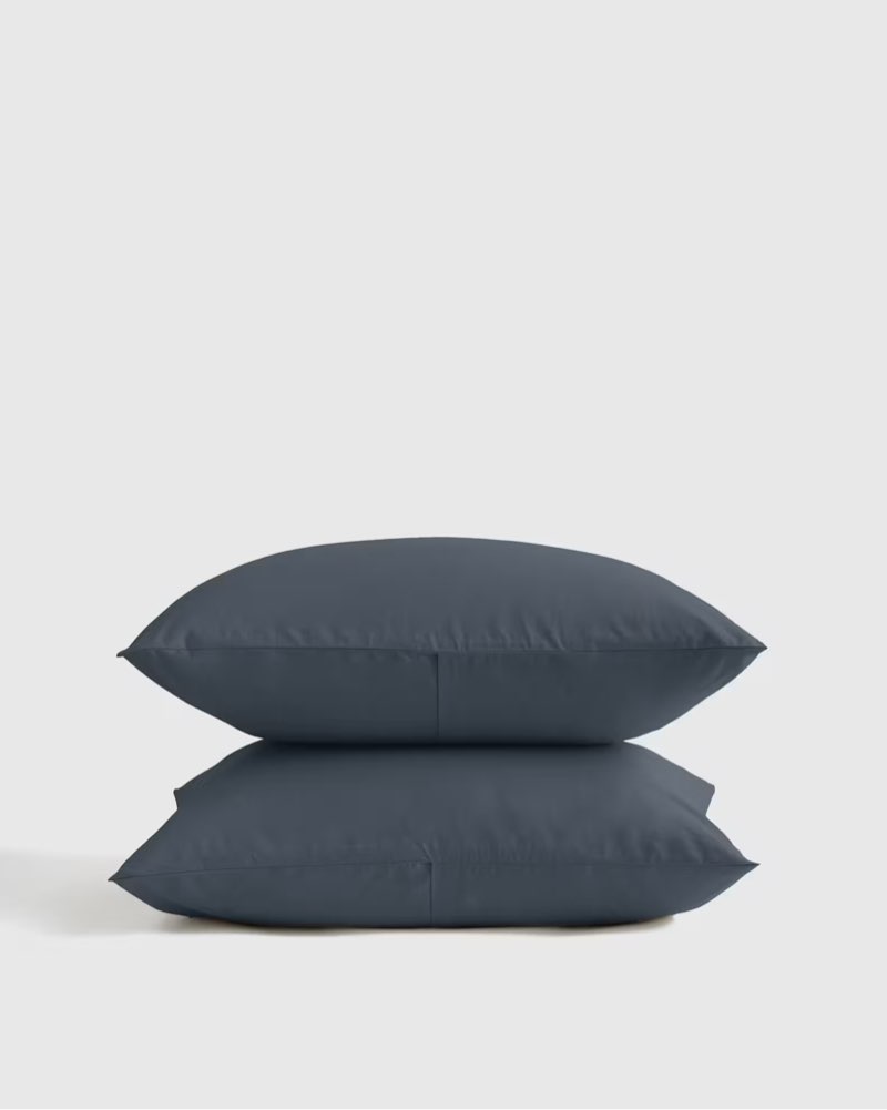 organic brushed cotton sham set, standard