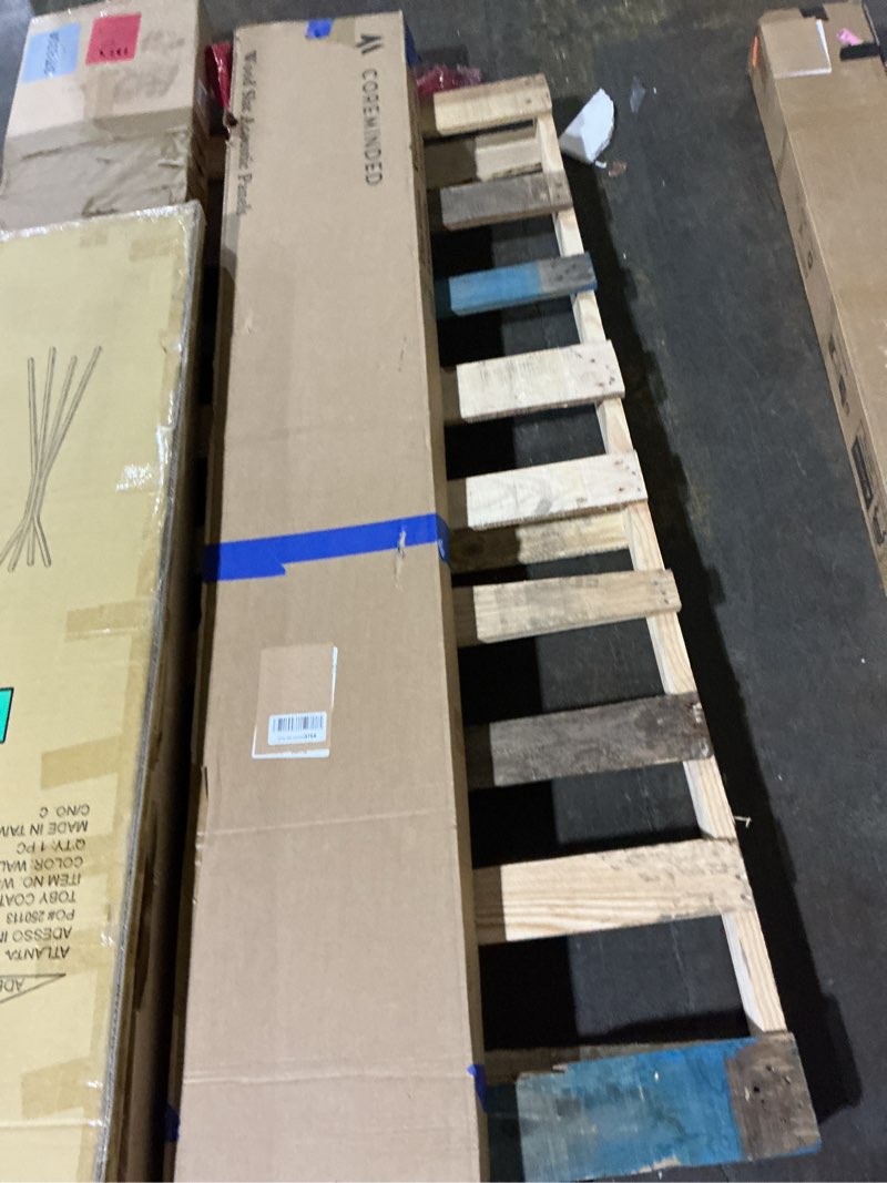 Condition photo showing Good Condition for 2-Pack Acoustic Wood Slat Panels - Soundproof Wall Paneling for Interior Decor 2pcs - 94.5x12.6 inches Natural Walnut