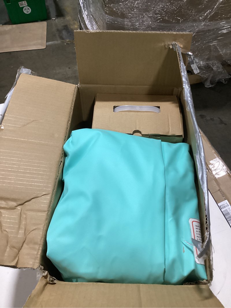 Condition photo showing Good Condition for CZGBRO Air Roller Gymnastics Barrel Inflatable Tumbling Roller Air Mat Octagon Mat with Electric Pump for Backhandspring Training Cheerleading Home Use Green 3.3ftx31.5inch