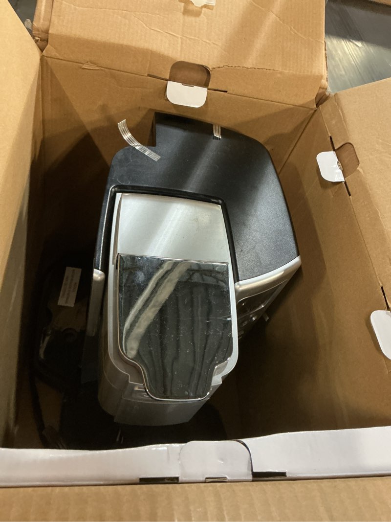 Condition photo showing As Is for Cuisinart Coffee Maker, Single Serve 72-Ounce Reservoir Coffee Machine, Programmable Brewing & Hot Water Dispenser, Stainless Steel, SS-10P1,Silver