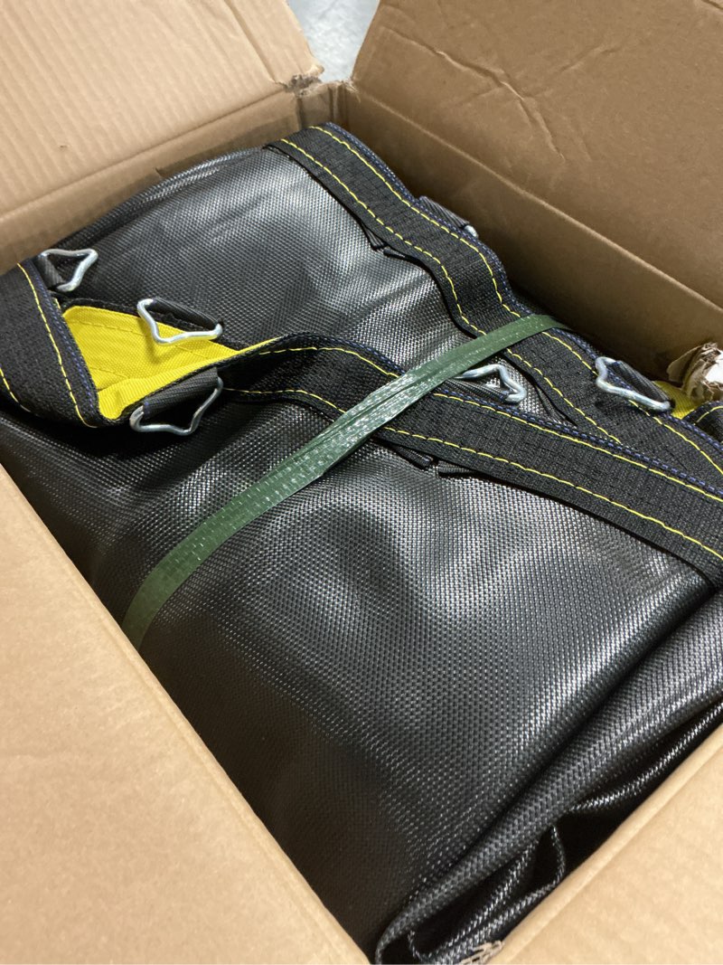 Condition photo showing Good Condition for replacement trampoline mat, fits 14ft round trampoline with 72 v-hooks using 5.5" springs, jumping trampoline mat with 8 rows of stitching (spring not included)