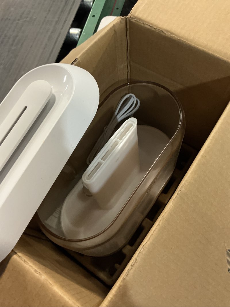 Condition photo showing Good Condition for dreo humidifiers for bedroom, 4l top fill for large room, 36h runtime, 28 db quiet supersized cool mist air humidifier for baby nursery, plants, indoor, night light, easy to clean & fill, white