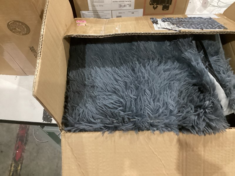 Condition photo showing Good Condition for Extra Large Dog House Indoor with Plush Cushion, Dog Kennel for Inside with Sturdy Frame, Waterproof