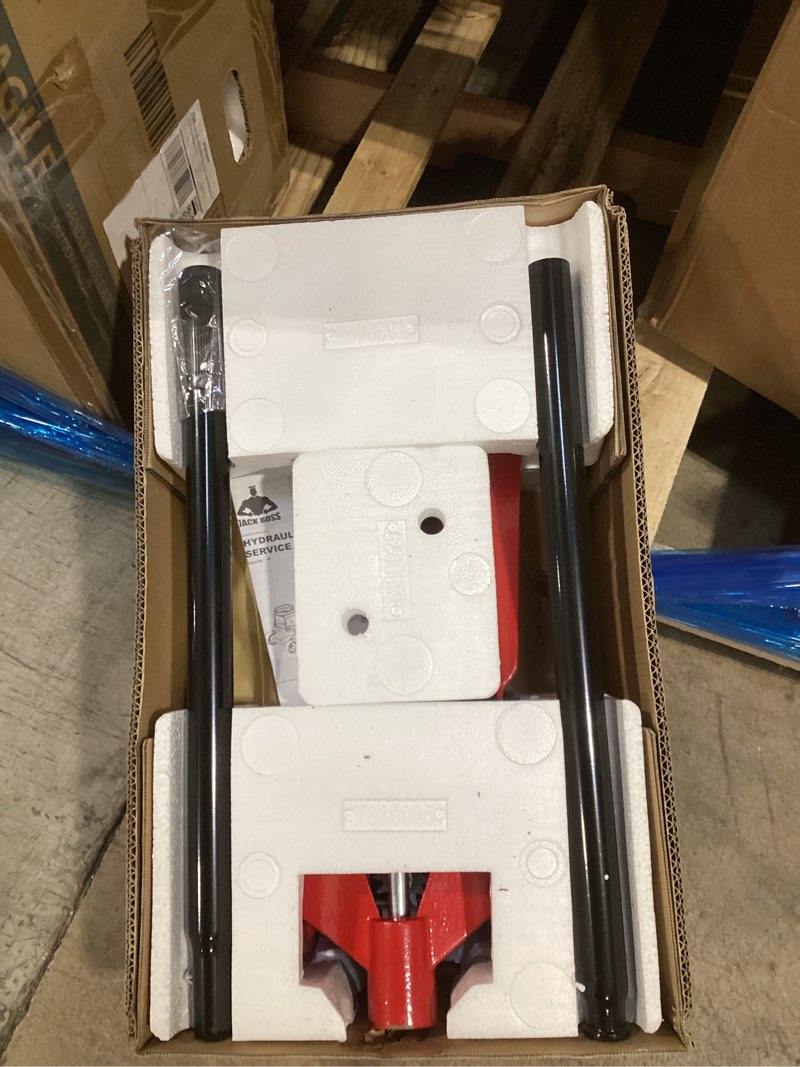 Condition photo showing Good Condition for Floor Jack 3 Ton Capacity Fast Lift Service Jack Steel Heavy Duty Hydraulic Car Jack 3 Ton Red