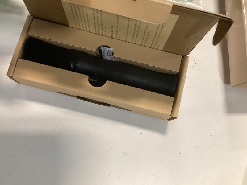 Condition photo showing New/Like New for Normcore Barista Brush - Coffee Grounds Cleaning Brush - Natural Black Stained Oak Wood Handle Coffee Brush - Espresso Machine Cleaning Brush