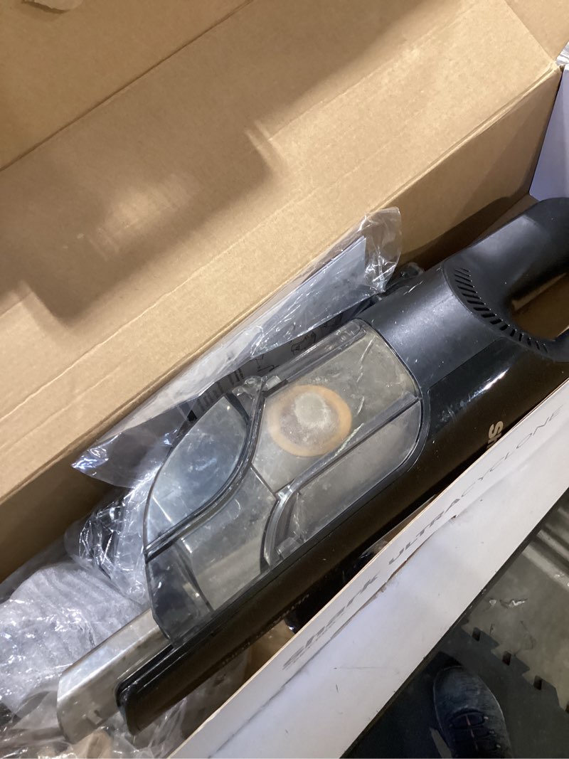 Condition photo showing As Is for Shark UltraCyclone Pet Pro Plus Cordless Hand Vacuum, Powerful Suction, Handheld Vacuum for Car & Home, Pet Power Brush, Crevice Tool, Scrubbing Brush, XL Dust Cup, Black, CH951