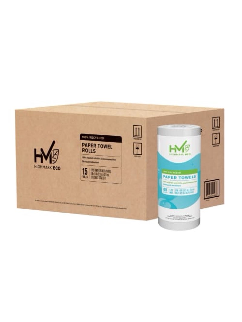 HIGHMARK® PAPER TOWELS, 15 ROLLS