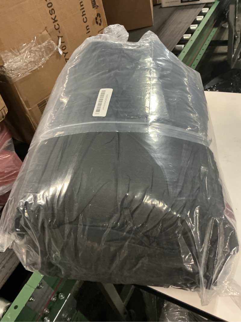 Condition photo showing Good Condition for Outdoor/Indoor Swing Replacement Cushion,2 or 3 Seats Bench Cushions with Backrest, Thicken 4" Recliner Seat Pad for Garden/Patio, Waterproof Premium Tufted Cushion with Ties(Black Gold-60x40x4in) Black Gold 60x40x4in