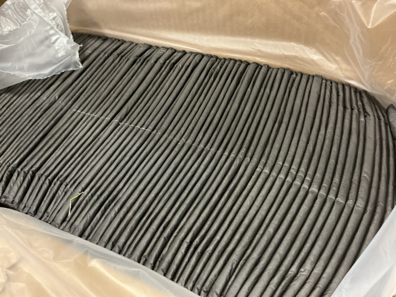 Condition photo showing Good Condition for Glad for Pets Black Charcoal Puppy Pads - Super Absorbent Disposable Dog Pee Pads, Potty Training Pads, and Pet Supplies - Dog Pee Pads for Crate Training and Indoor Use 23" x 23" - 150 Count Regular 23" x 23" - 150 Count