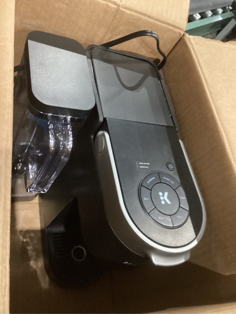 Condition photo showing Good Condition for keurig k-supreme single serve k-cup pod coffee maker, multistream technology, 4 brew sizes, 66oz dual-position removable reservoir, black black coffee maker