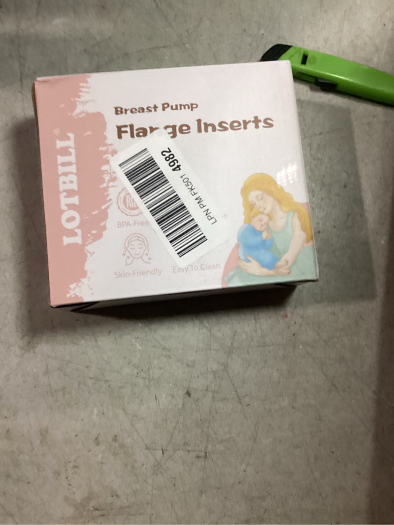 Condition photo showing New/Like New for Flange Inserts 10PCS 13/15/17/19/21mm for 24mm Flanges/Shield of Most Pumps, Flange Sizing Kit Silicone Flanges Insert, Breastfeeding Essentials Kit for New Moms 10 PCS 13/15/17/19/21 mm for 24 mm shields