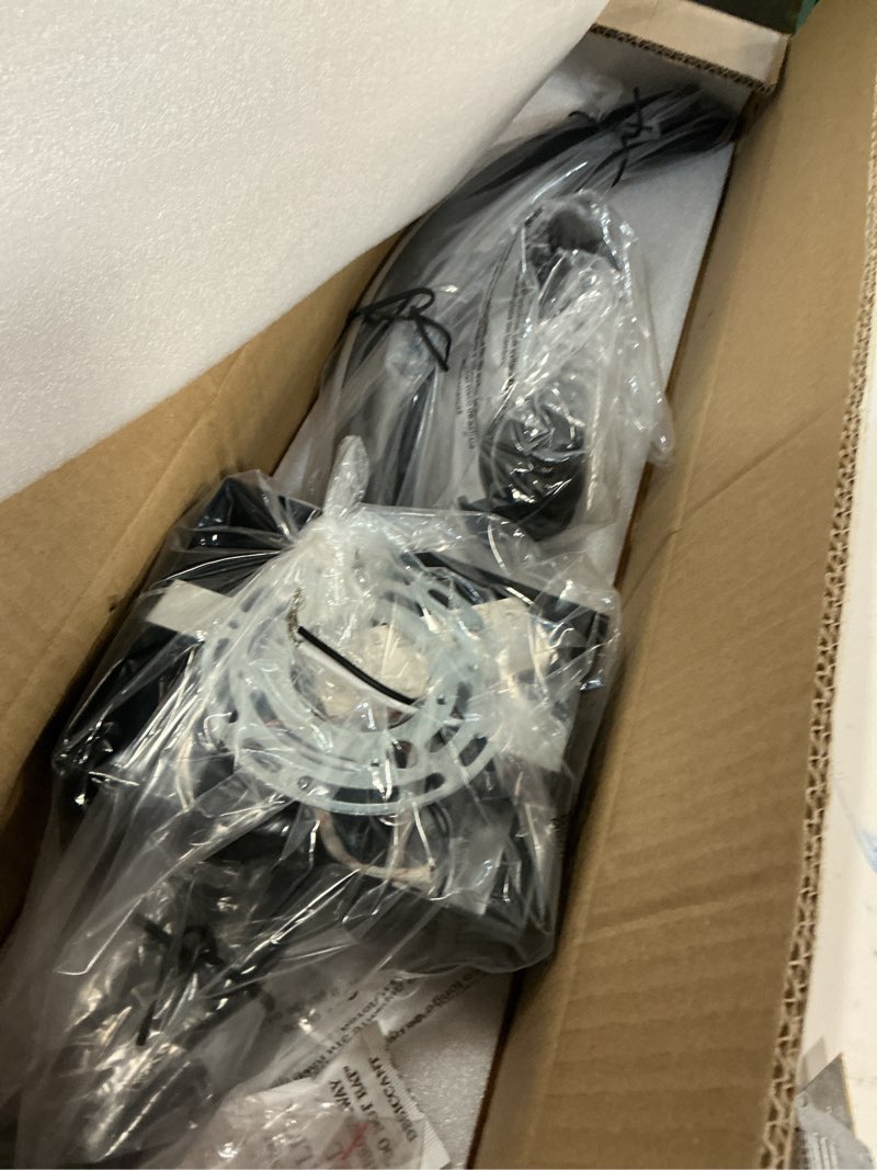 Condition photo showing Good Condition for CANEOE Modern Led Wall Light, 39inch Black Indoor Led Wall Sconce Lighting, Bathroom Vanity Light Fixtures Over Mirror for Living Room Hallway Bedroom Bedside Wall Lamp (Cool White, 6000K) Black, 6000K,1 Pack