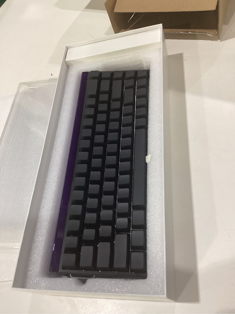 Condition photo showing New/Like New for AULA Hero 68 HE Pro - Wired Gaming Keyboard with Hall Effect Magnetic Switch, CNC Aluminum Frame, 8KHz Polling Rate, RGB Box & Backlight, Side Printed Keycaps, 65% 68-key Compact Small Gamer Keyboards Black-Pro Version