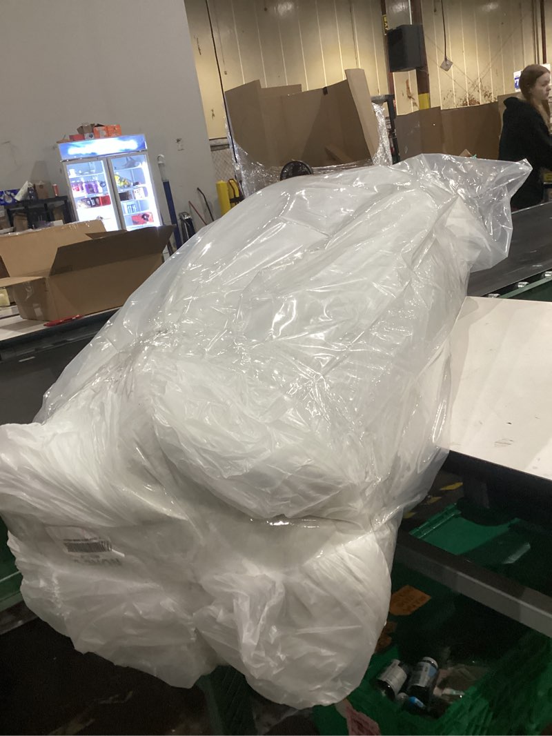 Condition photo showing Good Condition for similar not exact ****2 inch gel memory foam mattress topper with cooling cover ventilated soft mattress pad, bed topper, certipur-us certified, twin size not specified   with cooling cover
