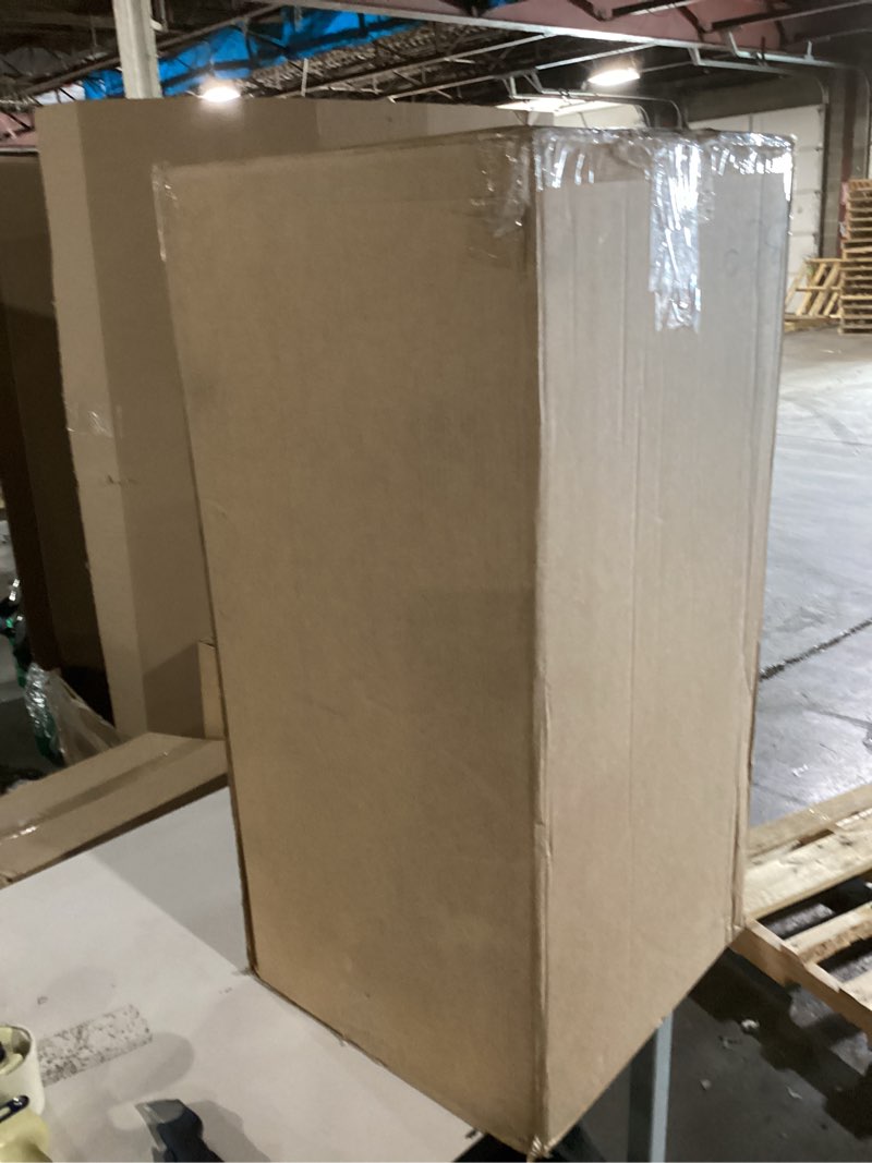 Condition photo showing Good Condition for pro&family 140 qt. / 35 gallon / 132 liters gray square trash can. trash bin kitchen garbage can waste basket recycle bin
