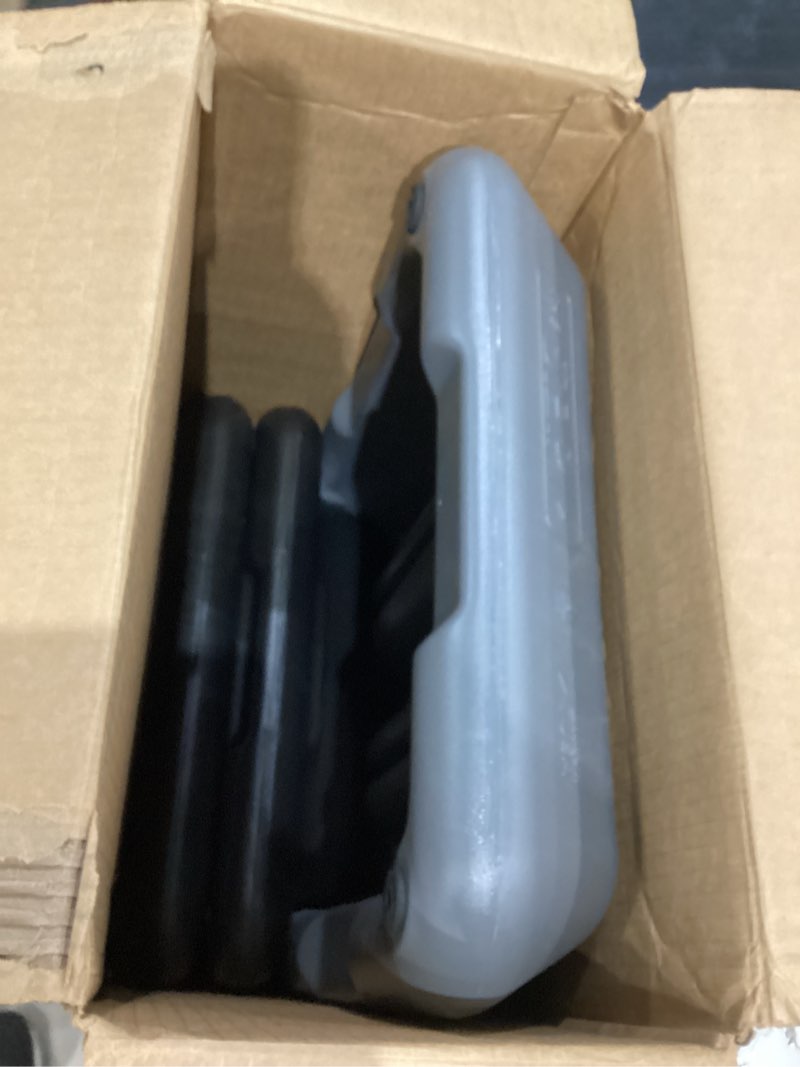 Condition photo showing Good Condition for the original step exercise step platform, health club size stepper for exercise at home with 4 stackable risers for height adjustments 6 risers grey