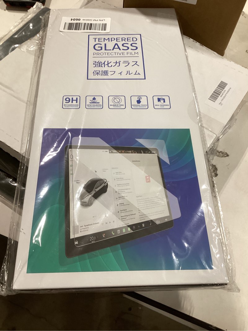 Condition photo showing New/Like New for 3pcs 2024 2025 2026 chevy silverado screen protector for 2022 2023 2024 chevrolet silverado gmc sierra 1500 2500hd 13.4inch 2024 silverado sierra accessories (glass nav. film&nano dash film) silverado 13.4inch-3pcs