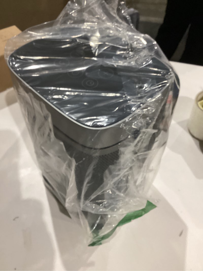 Condition photo showing As Is for DREO Space Heater, 1500W Portable Electric Heaters for Indoor Use, PTC Ceramic Heater for Office with Remote, Thermostat, 70°Oscillation, 12H Timer, 5 Modes, Safe Quiet Room Heater for Bedroom Silver
