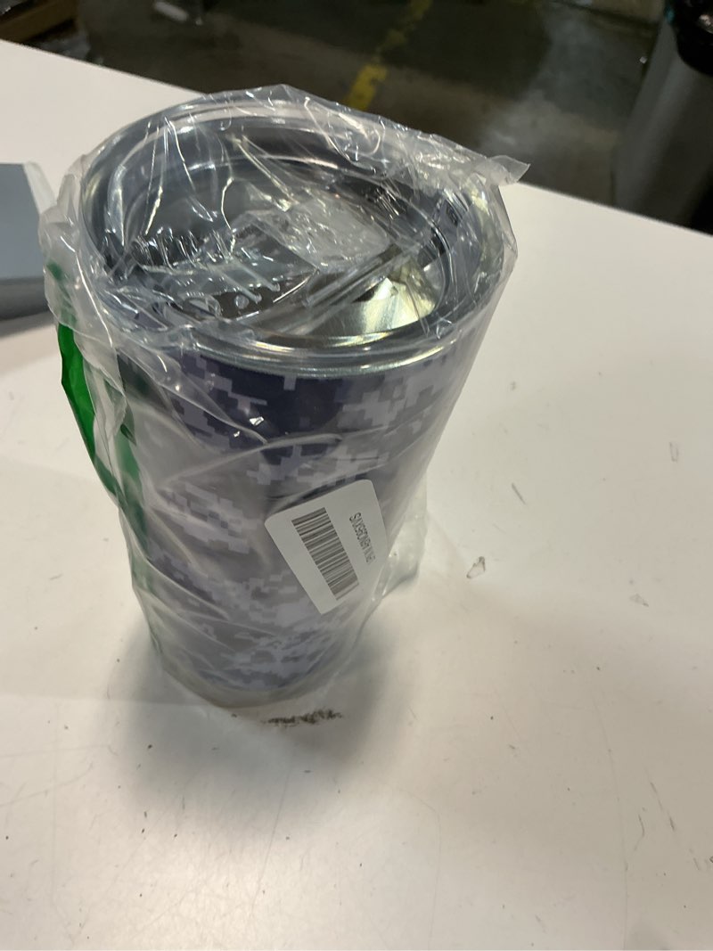 Condition photo showing Good Condition for SANDJEST Camo Tumbler 20oz Stainless Steel Insulated, Camouflage Travel Coffee Cup, Gifts for Men Women, Hunting Lovers, Birthday Christmas Camouflage  1 