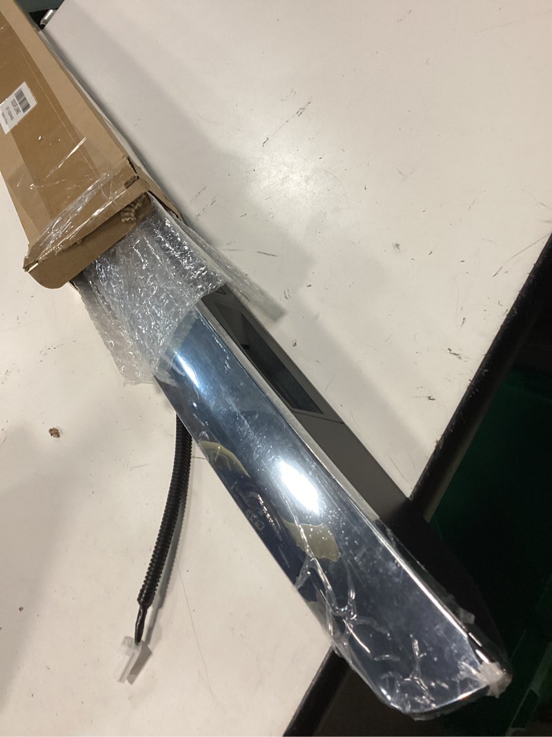Condition photo showing Good Condition for chrome tailgate garnish finisher molding lift gate exterior open handle assy compatible with nissan pathfinder 2013-2019 90810-9pg0a