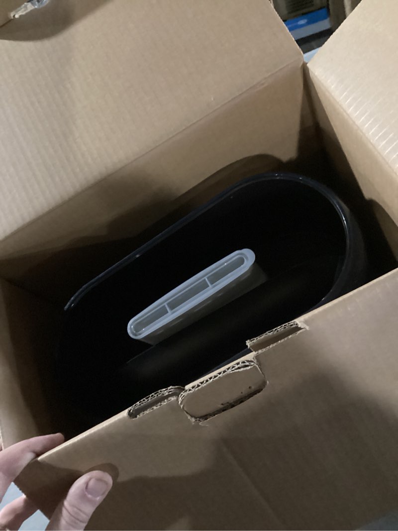 Condition photo showing As Is for DREO 8L Smart Humidifiers for Bedroom 600ft², 80H Runtime Warm&Cool Supersized Mist Humidifier for Large Room Indoor, Quiet Whole House humidifier for Baby, Plants, with Alexa/Google, Black, HM717S