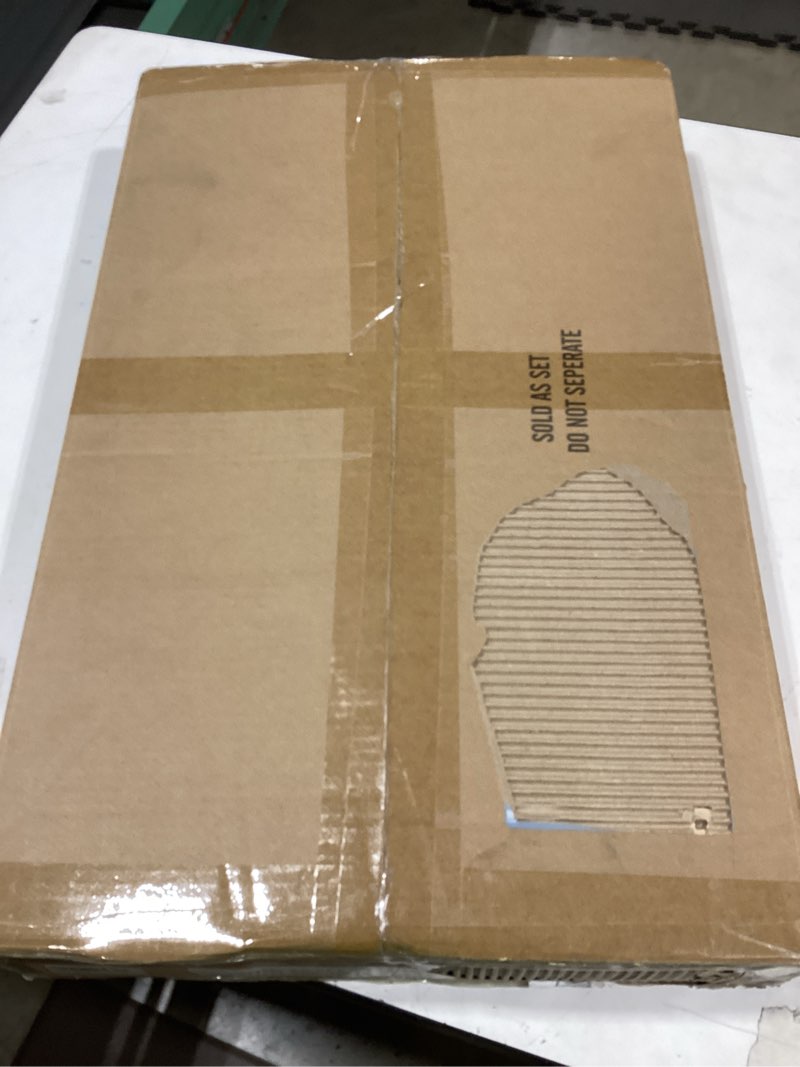 Condition photo showing New/Like New for cast iron griddle for gas grill, 25" x 16" nonstick flat top grill griddle plate, no seasoning required, heavy duty outdoor bbq griddle with grease drain for camping, tailgating and backyard cooking 25" x 16" x 3"