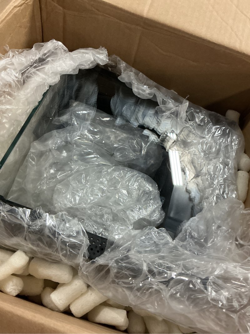 Condition photo showing Good Condition for 7.5 gallon smart fish tank, auto temperature control & filtration, led color-changing light, tds&tem