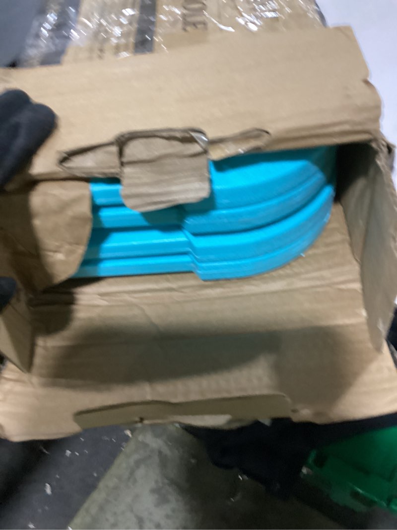Condition photo showing Good Condition for EastPoint Sports Go! Gater Cornhole – Light-Up and Travel Versions – Easy Storage & Light-Weight – Perfect for Outdoor and Indoor Play Light-Up Board - Turquoise/White