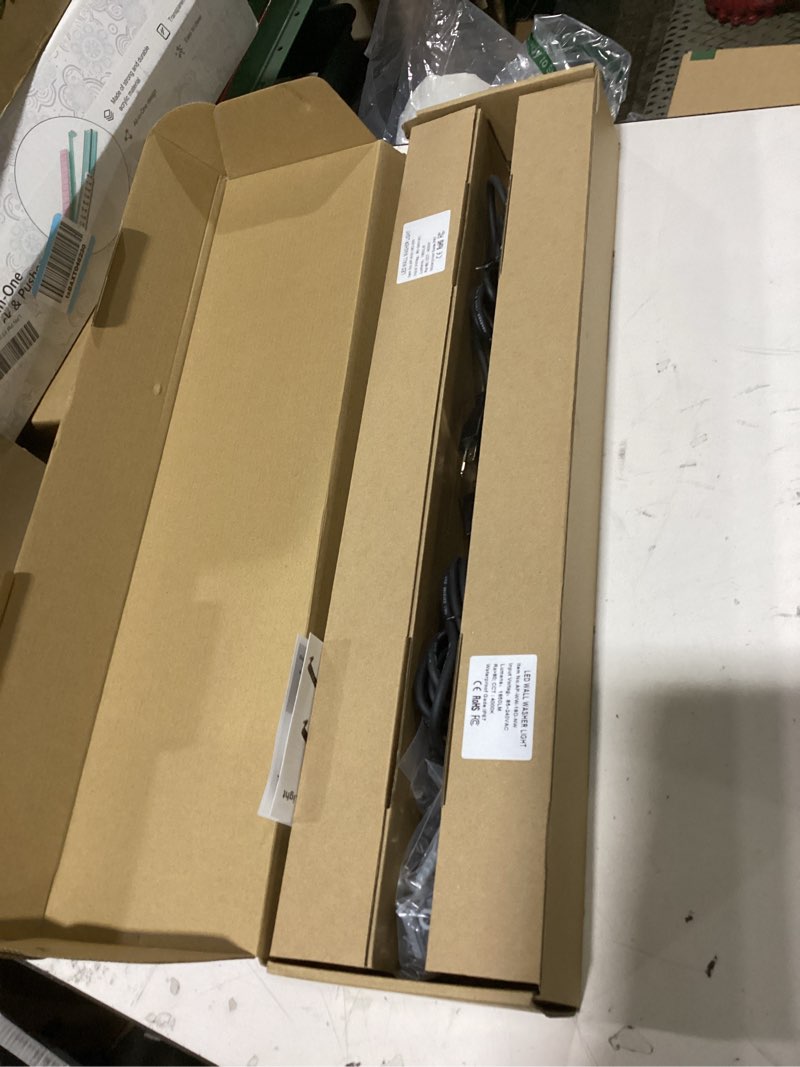 Condition photo showing New/Like New for swellishcolor 36w outdoor wall washer light,2 pack 24 inch 4000k lights bar,120v led wall washer light, ip67 waterproof stage lights,lights for bedroom aesthetic,landscape lights,dj lights