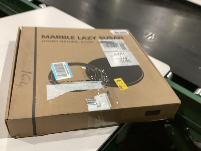 Condition photo showing New/Like New for marble lazy susan