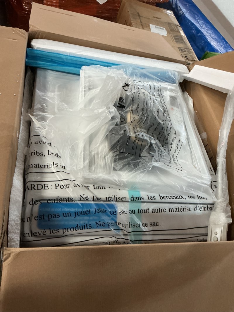 Condition photo showing Good Condition for Midea 8,000 BTU Smart Inverter Air Conditioner Window Unit with Heat and Dehumidifier – Cools up to 350 Sq. Ft., Energy Star Rated, Quiet Operation, Electronic Controls, Remote Control, White 8,000 BTU with Heat