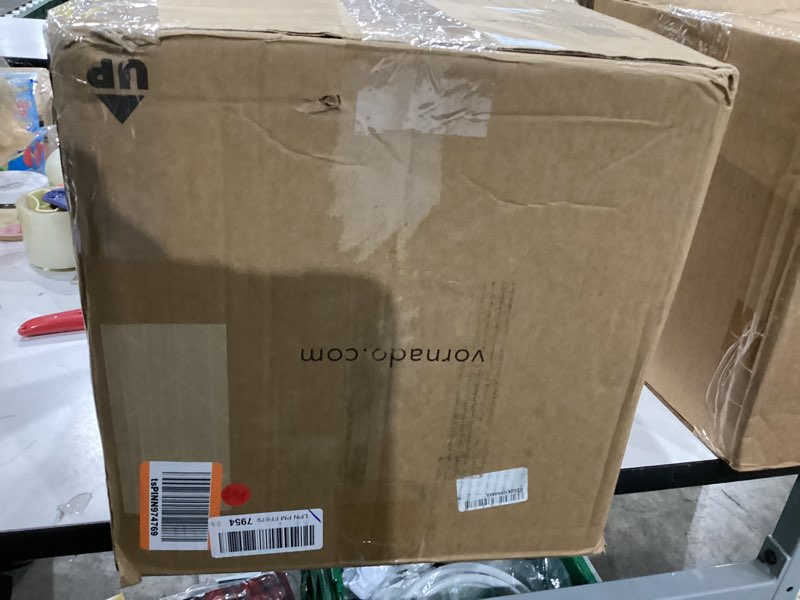 Condition photo showing Good Condition for Vornado 660 Large Whole Room Air Circulator Fan for Home, 4 Speeds and 90-Degree Adjustable Tilt, Removable Grill, 10 Inch, Floor Fan for Bedroom, Office, Black Black 660 - Large