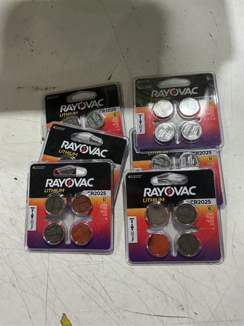 Condition photo showing Good Condition for rayovac cr2032 lithium battery (4-pack) (pack of 6)