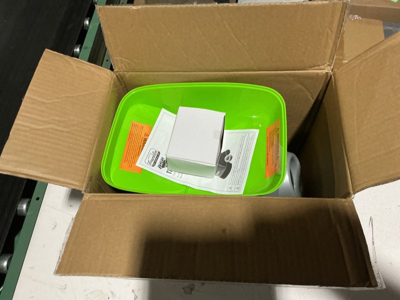 Condition photo showing As Is for franklin pet supply ready set fetch automatic tennis ball launcher dog toy - authentic tennis ball thrower - launchesup to 40' - interactive pet toy green/black