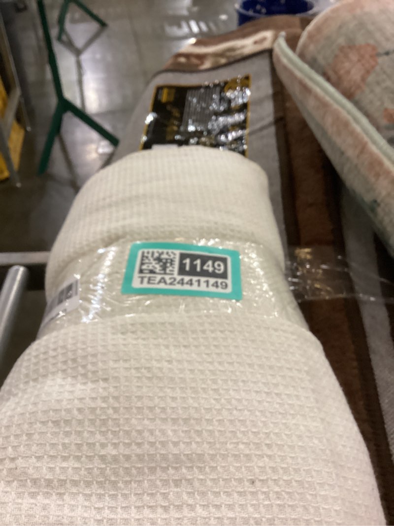 Condition photo showing As Is for WaySoft New Zealand Sheepskin Area Rug – Genuine Fluffy Wool, Multiple Sizes, Bedroom or Living Room Decor(4ft x 6ft,Ivory) Natural (Yellow-white Ivory) 4' x 6' (Natural)