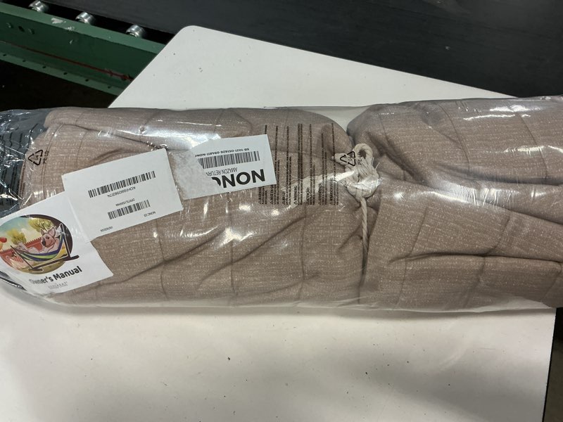 Condition photo showing New/Like New for suncreat tree hammocks for outside, portable hammocks with carrying bag, gray pattern a-grey pattern