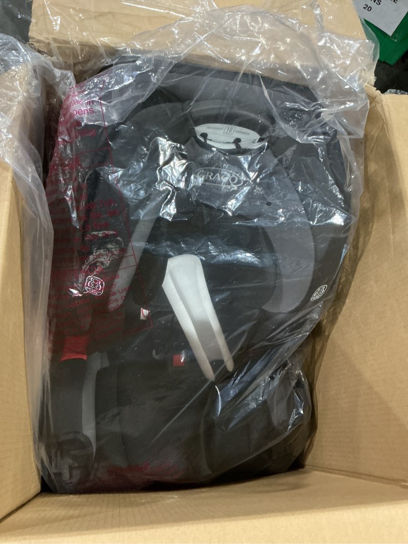 Condition photo showing Good Condition for graco triride 3-in-1 reclining car seat, kipling - rear & forward facing car seat, highback booster, adjustable headrest