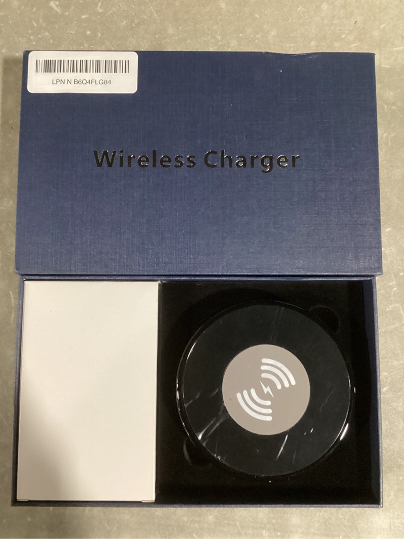 Condition photo showing New/Like New for hidden camera with wireless charger - 1080p hd security camera, 160° wide-angle lens, motion detection, suitable for home security monitoring of babies/pets/(2.4/5g) black