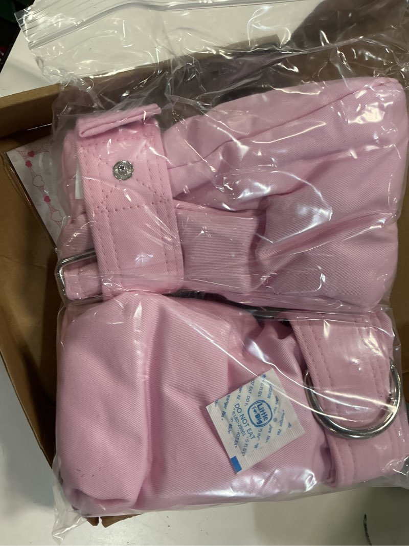Condition photo showing Good Condition for littleforbig pink adult baby soft padded mittens - hand restraint gloves with comfort padding double
